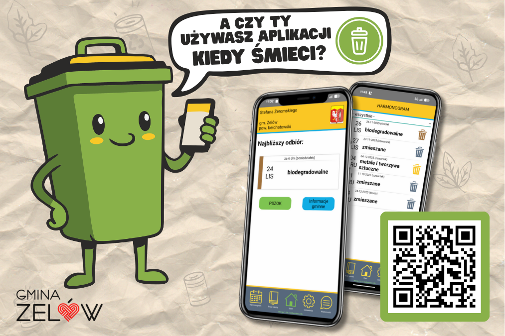 Cyfrowy asystent segregacji: Aplikacja „Kiedy Śmieci” w Gminie Zelów